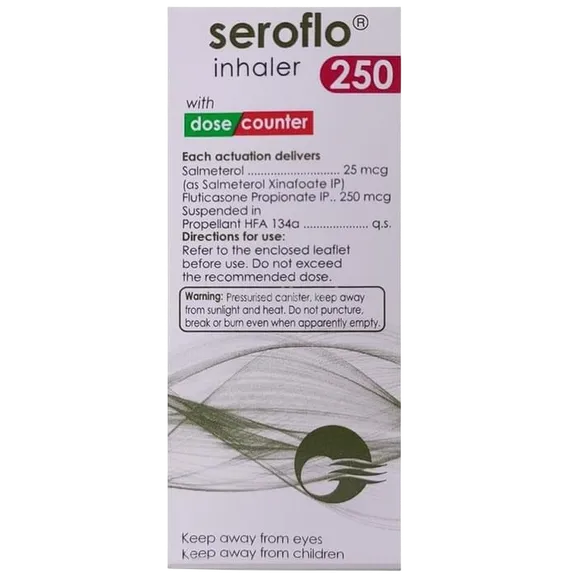 seroflo 250 inhaler 120 md
